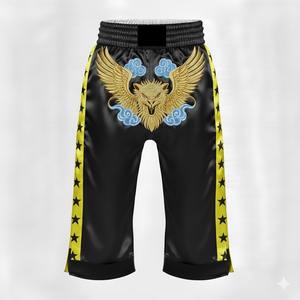 Pantalones de Kickboxing Unisex, Muay Thai, Personalizados con Sublimación, Elásticos, Transpirables, de Secado Rápido, Ropa Deportiva - Product Image 1