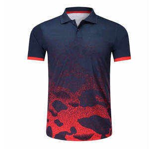 Chemises polo pour hommes en sublimation, impression couleur personnalisée, tissu durable, chemises polo pour les meilleures ventes - Product Image 1