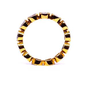 Bague ajustable en argent sterling 925 pour femme, plaqué or vintage, pierres précieuses labradorite classiques tendance pour mariages, tenue quotidienne - Product Image 4