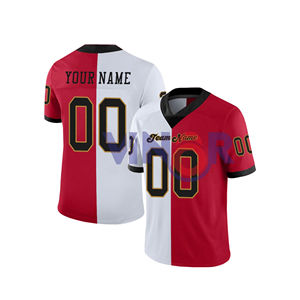 Maillot de football américain pour hommes à manches courtes, 100 % polyester, séchage rapide, haute qualité, fabrication pakistanaise, dernier design 2026, vente en gros - Product Image 4