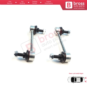 BSP1270-1 2X ชุดเชื่อมต่อเหล็กกันโคลงหลังสำหรับ Elantra Avante Coupe Matrix LaVita Cerato Sephia Spectra 5553017000 - Product Image 4