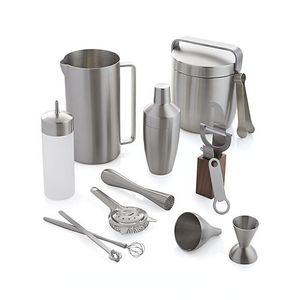 Elegante Juego de Herramientas de Barra de Metal, Coctelera Clásica, Accesorios para el Entretenimiento en el Hogar y para Organizar Fiestas - Product Image 1