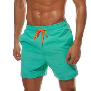 กางเกงออกกำลังกายขาสั้นผ้าไนลอนโพลีเอสเตอร์สำหรับผู้ชายกางเกงออกกำลังกายฟิตเนส - Product Image 6