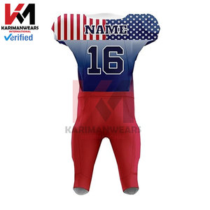 Uniformes de football américain personnalisés en Offre Spéciale fabriqués en usine, vêtements d'équipe confortables et respirants avec logo personnalisé - Product Image 3