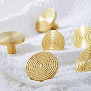 Utensilios de Mesa de Latón Chapado en Oro de Primera Calidad para Cajones, Gabinetes de Cocina, Muebles de Baño, Cómodas, Dormitorios y Centros Comerciales - Product Image 6