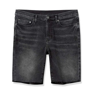 Shorts en jean 2026 de bonne qualité, jeans courts pour hommes, coton, coupe droite, prix bas, stock d'usine, décontracté pour hommes - Product Image 1