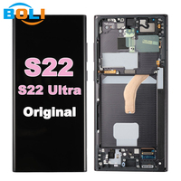 100% original pour samsung s22 écran ultra lcd pour samsung s22 écran ultra lcd pour samsung galaxy s20 s23 s22 ultra display