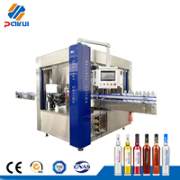 Machine d'étiquetage rotative à grande vitesse, applicateur automatique d'étiquettes autocollantes pour bouteilles en PET, verre et canettes