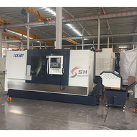Centre d'usinage horizontal CNC TCK56Y à lit incliné à 45 degrés, équipement métallique robuste