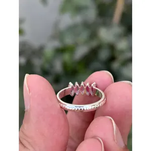 Anillo de Plata 925 con Zafiro Natural, Ajustable, Joyería Fina con Encanto y Piedra Preciosa, Regalo para Ocasiones Especiales, Anillo con Forma de Número y Animal - Product Image 6