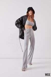 กางเกงจ็อกเกอร์สีดำพรีเมี่ยมสำหรับผู้หญิงผ้าคอตตอนขนาดใหญ่ออกแบบได้ตามต้องการเทรนด์คุณภาพ2024 - Product Image 6