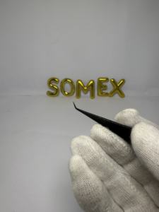 Pinzas de diferentes colores para mujer, herramienta de kit de belleza en pinzas de pestañas de Punta curva Premium - Product Image 6