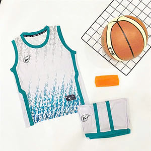 Conjunto de camiseta de baloncesto personalizado Rockfire unisex, alta calidad, lavado, secado rápido, transpirable, suave, tejido aireado, absorbente - Product Image 3