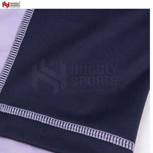 Gran oferta de camisetas deportivas con media cremallera para hombre, último diseño cómodo hecho de poliéster/algodón a la venta - Product Image 4