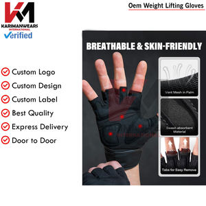 Gants d'haltérophilie hommes femmes gants de gymnastique avec soutien du poignet Performance haltérophilie exercice entraînement cyclisme Pull - Product Image 6