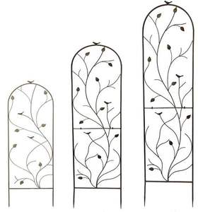 Treillis de jardin en métal écologique pour les potagers, offrant un support vertical robuste, améliore la circulation de l'air et de la lumière du soleil, respectueux de la nature - Product Image 3