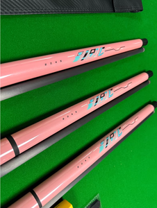 Little Monster Cyber High Quality 19oz Pink Carbon Jump Break Pool Cue Monster Joint 12.9mm Tip Stainless Steel Shaft for - Product Image 3