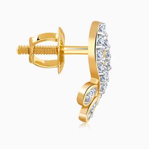 Pendientes Gold Fiona Collection Lab Grown Diamond - Product Image 4