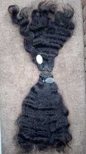 Mechones de cabello NATURAL sin procesar, COLOR NATURAL y texura, 100 gramos, venta al por mayor - Product Image 5