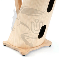 34-String Lever Harp Stand (Round Back Natural Ash Premium Quality Durable Nylon Guitar Strings Beginner Pro Made UNBRIDLEDS