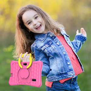 Benton Wifi trẻ em Tablet PC K7 Pro 7 inch A100 Quad Core 32GB Android đáng yêu trường hợp cá nhân sinh viên Tablet PC - Product Image 6