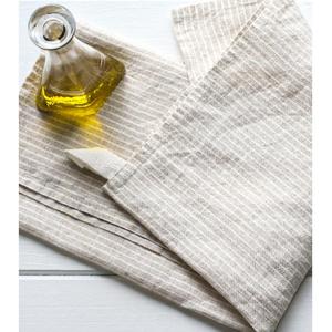 Torchons de cuisine 100% coton, couleur unie, personnalisés, personnalisés, en gros, avec Logo brodé - Product Image 1