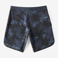 Shorts de plage pour hommes en polyester 100% écologique, extensibles dans 4 directions, de haute qualité, séchage rapide, vente en gros personnalisée