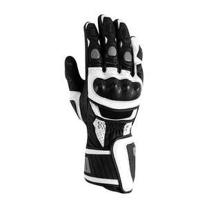 Vente chaude Marque Privée Acceptée Gants De Moto Premium 100% Cuir Personnalisé Étanche Doigt Complet Gants De Moto De Course - Product Image 2