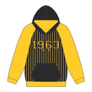 Anno di fondazione 1963 Iota Phi Theta corpo nero oro Raglan Pullover felpa con cappuccio greco confraternita abbigliamento Divine Nine HBCU - Product Image 2