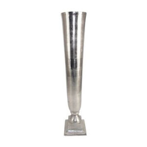 Vase à fleurs en métal de luxe en acier inoxydable au design fait main, parfait pour les mariages et la décoration intérieure - Product Image 3