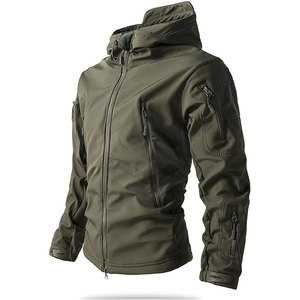 เสื้อแจ็คเก็ตยุทธวิธีสำหรับผู้ชาย ระบายอากาศได้ดี คอตั้ง ปรับแต่งได้ เหมาะสำหรับกิจกรรมกลางแจ้ง ใส่ได้ในฤดูหนาว ผลิตในปากีสถาน ขายดี - Product Image 3