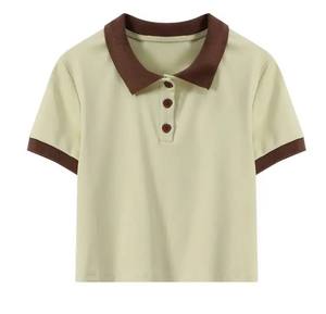 Le dernier style de polos Drifit Polo rayé col rond confortable et respirant pour hommes et femmes Tshirt Polo Shirt - Product Image 1