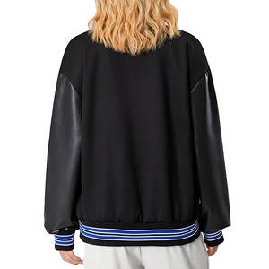 Nuevo estilo, chaqueta universitaria para mujer, logotipo bordado personalizado y chaquetas transpirables con letras para mujer, perfectas para la temporada de moda 2025 - Product Image 3