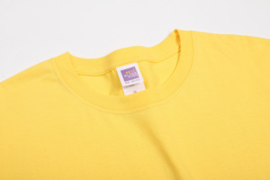 T-shirt manches courtes en coton 180g/6.3g/100% oz unisexe, sous-vêtements de base, t-shirts en coton de qualité, t-shirts vierges, en stock - Product Image 4