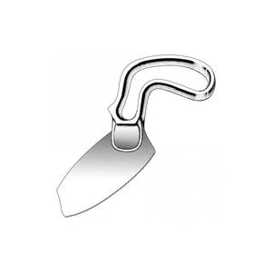 Sierra para Yeso Bergmann de 18 cm/7 Pulgadas, Instrumento Quirúrgico Ortopédico de Precisión, Eliminación de Yeso Manual, Acero Inoxidable, Seguridad MOL, CE - Product Image 1