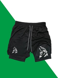 Pantalones cortos informales para hombre, novedad de verano, pantalones de entrenamiento de baloncesto de moda de algodón puro para correr, asequibles y refrescantes - Product Image 5