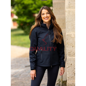 Veste d'équitation premium imperméable respirant tissu extensible coupe ergonomique élégant manteau d'entraînement équestre service oem - Product Image 6