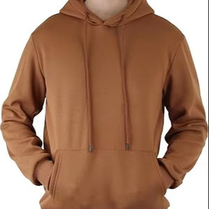 Hombres Sudadera con capucha Casual Manga larga Sudaderas con capucha de lana Cordón de entrenamiento Pullover con bolsillo Kanga - Product Image 1