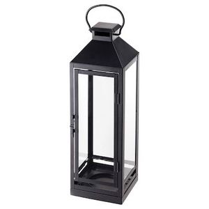 <b>Silver</b> Color Customized Size Lantern for <b>Wall</b> Decoration Greatest Quality Metal Glass and Metal Candle Holder Lantern - Product Image 3