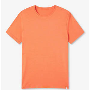 T-shirt en coton de couleur orange - Product Image 3