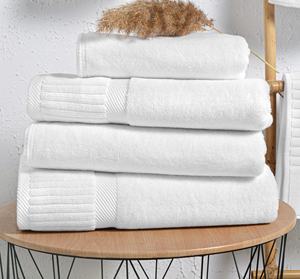 Serviettes de bain d'hôtel de luxe 5 étoiles en coton turc de qualité supérieure design personnalisé draps de bain hautement absorbants fabricant de gros d'usine - Product Image 3