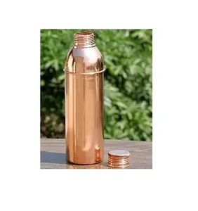 Premium Quality Ayurvedic <b>Copper</b> <b>Drinking</b> <b>Bottle</b> for Detox Weight Loss and Everyday Use Available for Factory Price from India - Product Image 6
