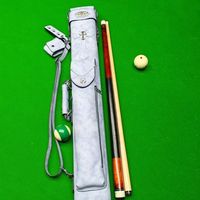 Высококачественный чехол для бильярдного кия 1/2 Split Pool Cue Case 2x2 с 4 отверстиями для бильярдистов