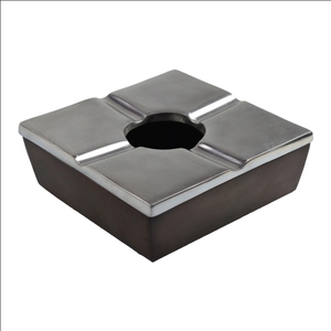 Diseño de aluminio Cenicero Rejilla Cenicero para cigarros Acabado brillante Vajilla Jardín Bar Hogar y Hotel Oficina Ceniceros de diseño - Product Image 2