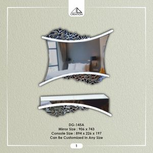 Espejo LED sin Marco para Decoración de Pared con Reflejo Nítido para Espacios Interiores Modernos de la India - Product Image 2