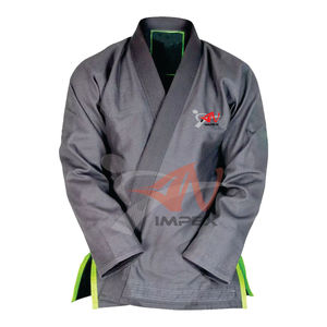Uniforme profesional de alta calidad de poliéster/algodón elástico Judo y Karate artes marciales logotipo personalizado Jiu Jitsu desgaste Color personalizado - Product Image 1