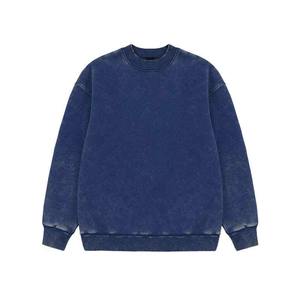 Sweats pour hommes de haute qualité Offre Spéciale Streetwear Vintage sweat lavé à l'acide sweat à capuche à manches régulières pour hommes et sweat-shirts - Product Image 1