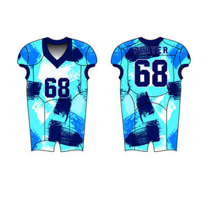 Personalizado 100% poliéster 7v7 bandera conjuntos de uniformes de fútbol americano nuevo diseño sublimación 7 en 7 uniformes - Product Image 5