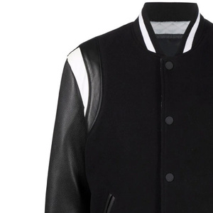 Wholesale Custom latest designs <b>Long</b> Sleeve Baseball varsity <b>jacket</b> <b>Men</b> Plain Blank Letterman sportswear varsity <b>jacket</b> - Product Image 6