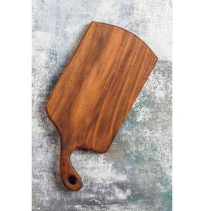 Planche à découper artisanale en bois massif de qualité supérieure, épaisse, pour restaurants et décoration intérieure, préparation alimentaire - Product Image 1